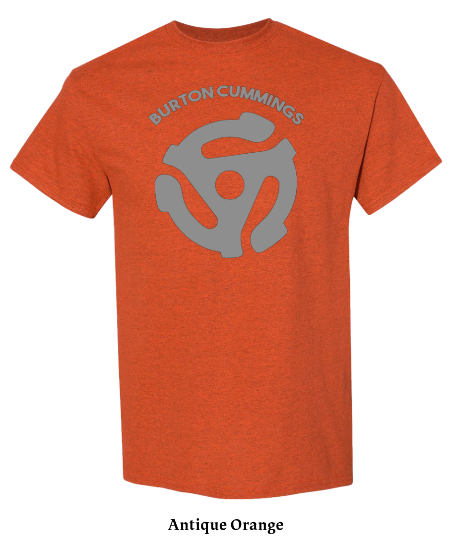 Burton Cummings 45 RPM Adapter T-Shirt