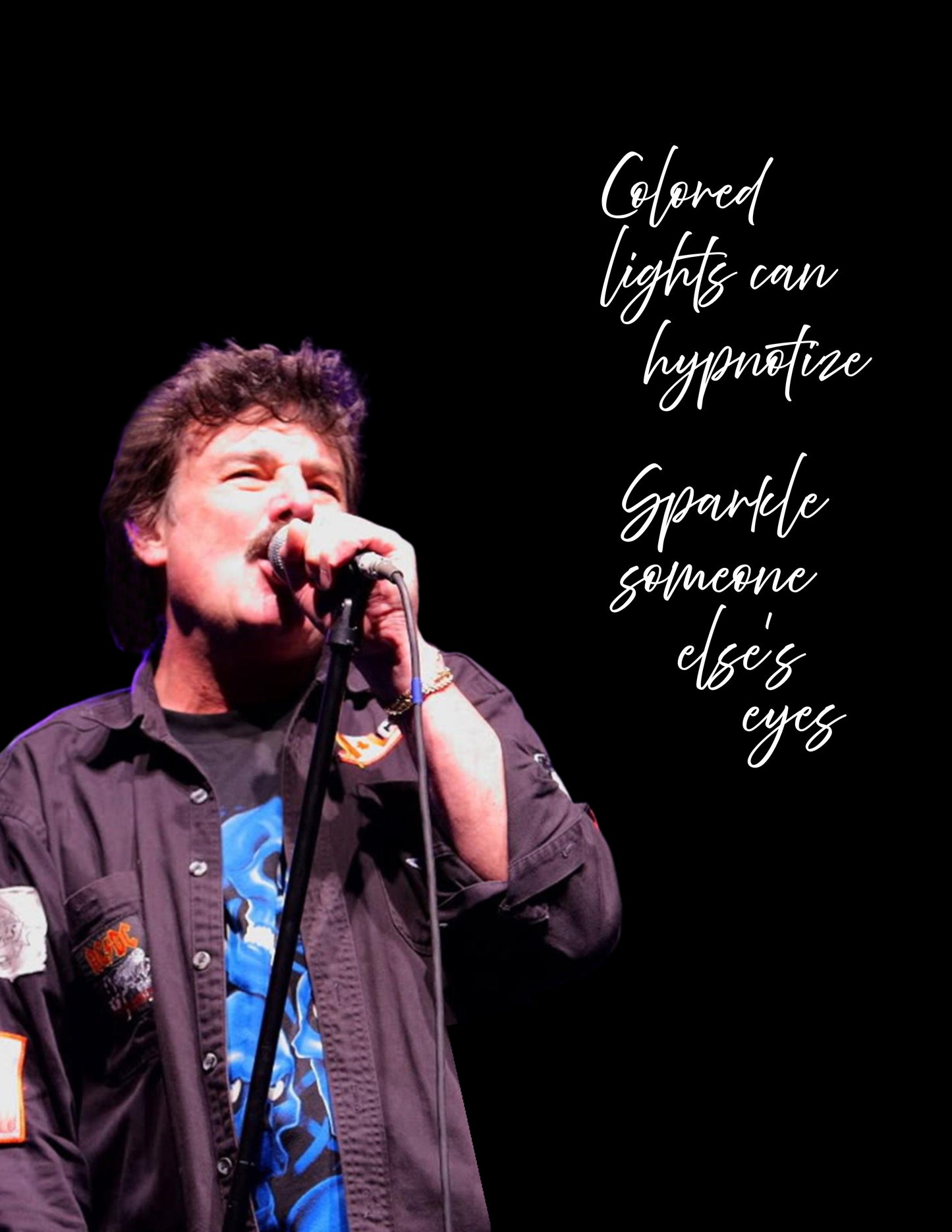 "American Woman" song lyric print