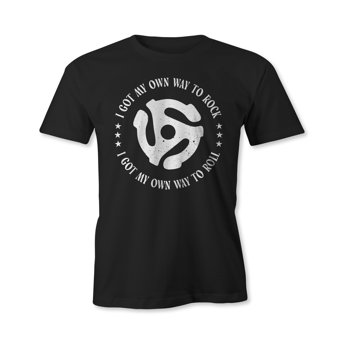 My Own Way To Rock 45 Adapter T-Shirt