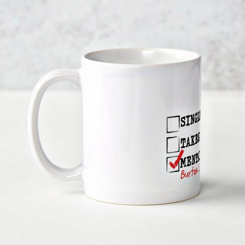 "Dating Burton Cummings” Ceramic Mug