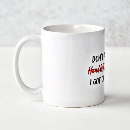 "Hand Me Down World” Ceramic Mug