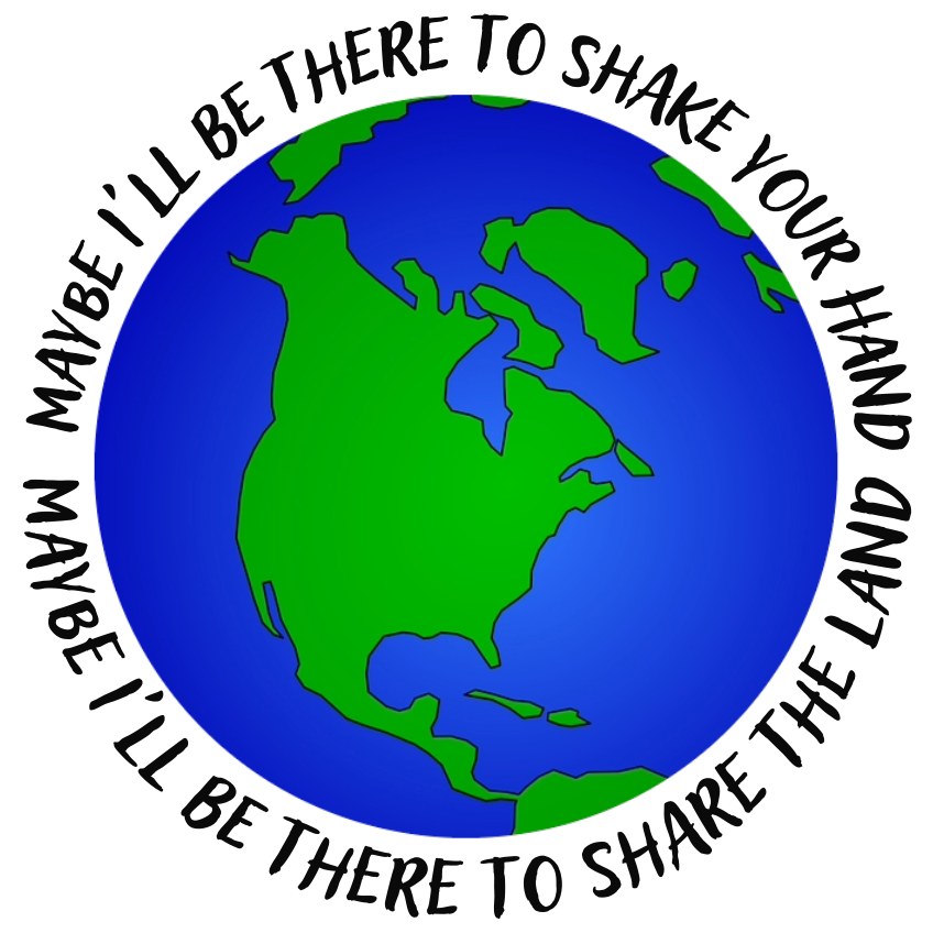 "Share The Land" Ceramic Mug