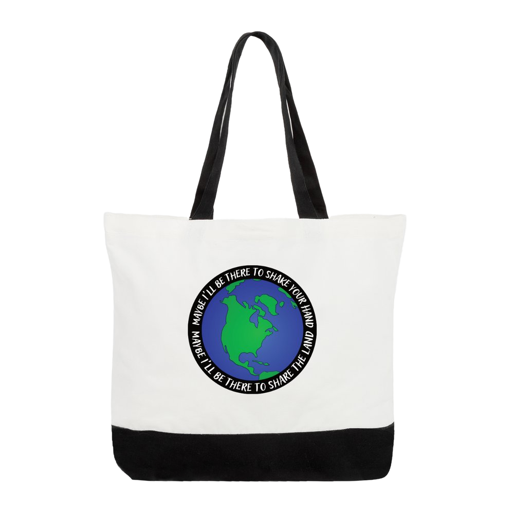 Share The Land Tote Bag