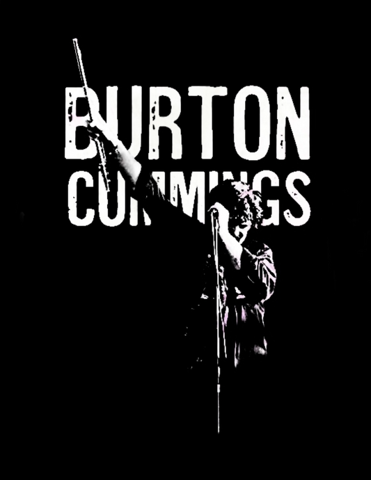 Burton Cummings w/flute print