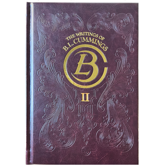 The Writings of B. L. Cummings Volume 2 (PERSONALIZED)