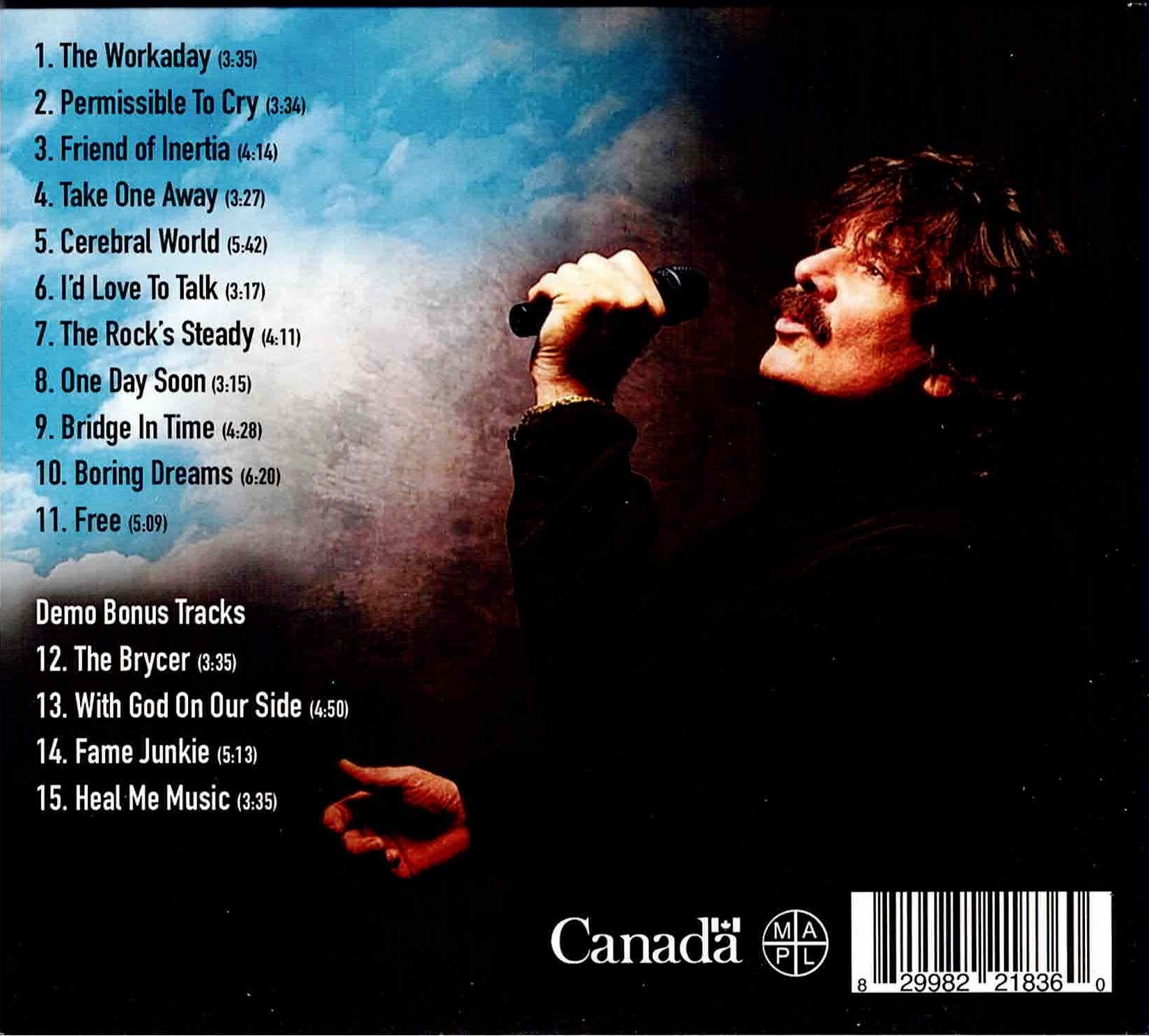 CD back cover