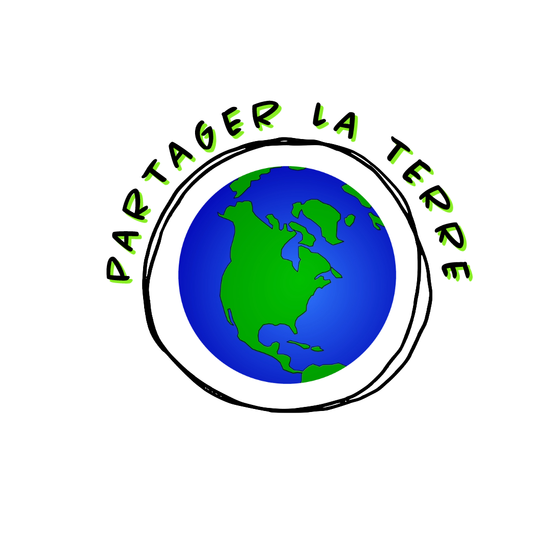 "Share The Land/Partager La Terre" Ceramic Mug (Bilingual)