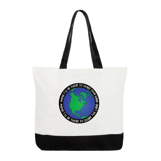 Share The Land Tote Bag
