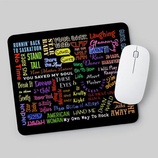 Song Titles [Mouse Pad]