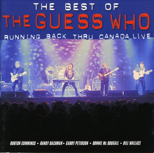 The Guess Who Running Back Thru Canada Live [CD]